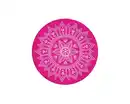 Bild 1 von Pappteller 8er D=23cm Mandala pink