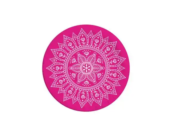 Bild 1 von Pappteller 8er D=23cm Mandala pink