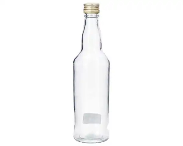 Bild 1 von Glasflasche 500ml m. Schraubvers. klar