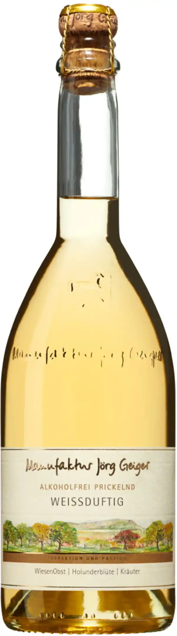 Bild 1 von Manufaktur Jörg Geiger Prisecco Weißduftig alkoholfrei 0,75l