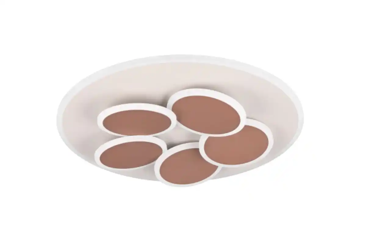 Bild 4 von LED-Deckenleuchte CCT Mandala, grau/gold, inkl. Fernbedienung