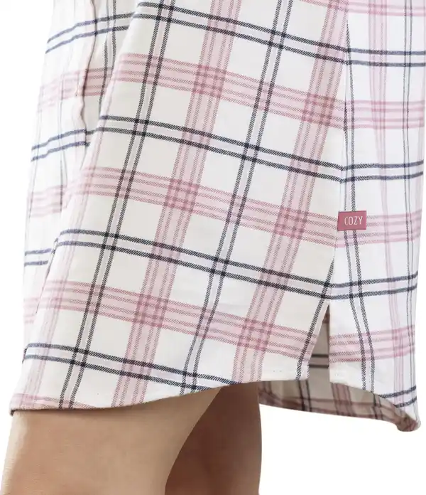 Bild 2 von IDEENWELT Flanell-Nachthemd Gr. L/XL