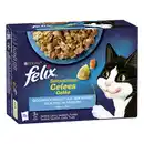 Bild 1 von Felix Sensations Geschmacksvielfalt vom Wasser Katzenfutter 12 x 85g