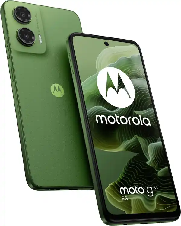 Bild 1 von moto g35 5G Smartphone leaf green