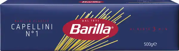 Bild 1 von Barilla Nudeln Capellini No.1 500G