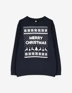 Kinder Sweatshirt - Christmas - dunkelblau