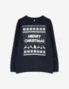 Bild 1 von Kinder Sweatshirt - Christmas - dunkelblau