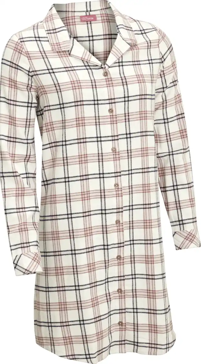 Bild 1 von IDEENWELT Flanell-Nachthemd Gr. L/XL