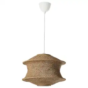 BLÅSTÅNG / HEMMA Hängeleuchte, beige/weiß 45 cm