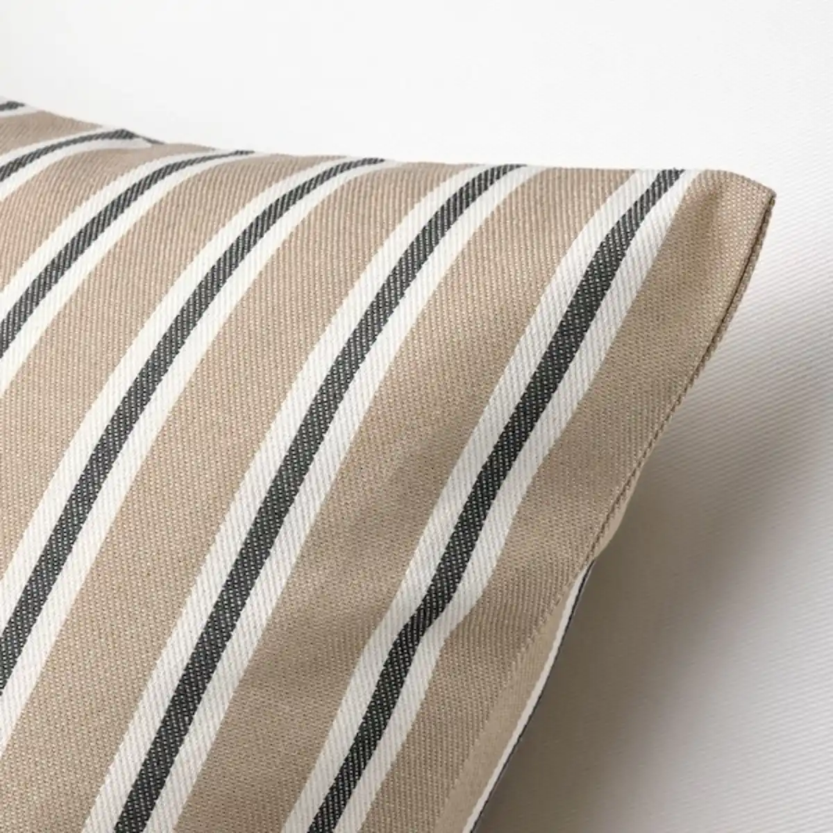Bild 3 von KORALLBUSKE Kissenbezug, beige weiß/Streifen 50x50 cm