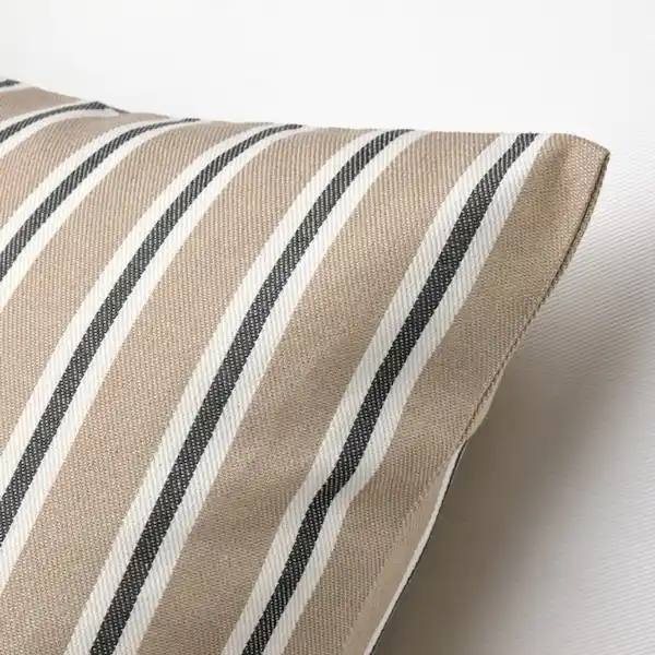 Bild 3 von KORALLBUSKE Kissenbezug, beige weiß/Streifen 50x50 cm