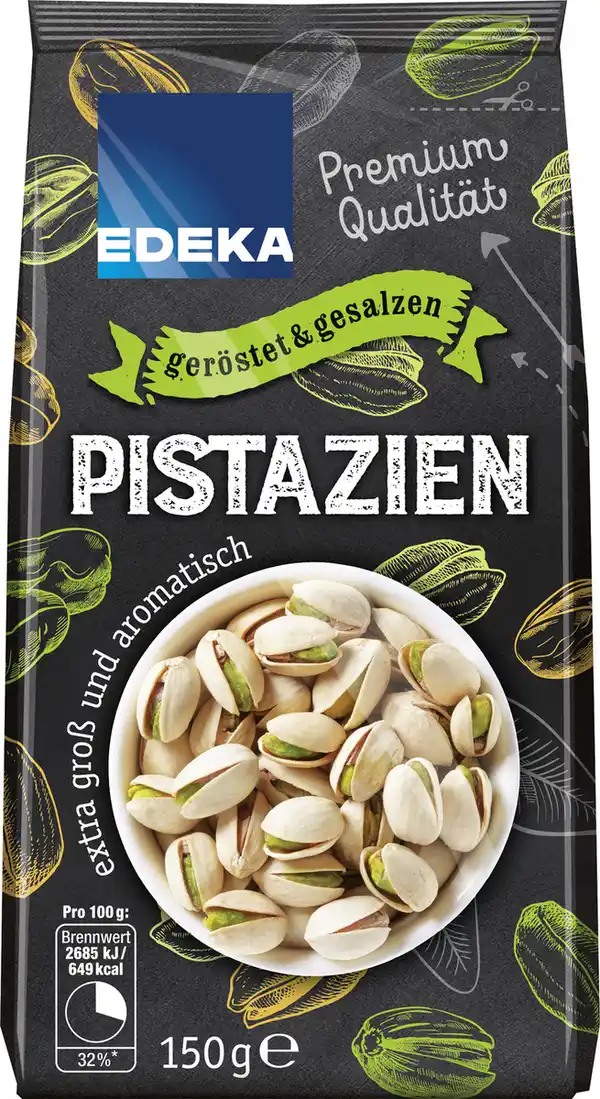 Bild 1 von EDEKA Pistazien geröstet & gesalzen 150G