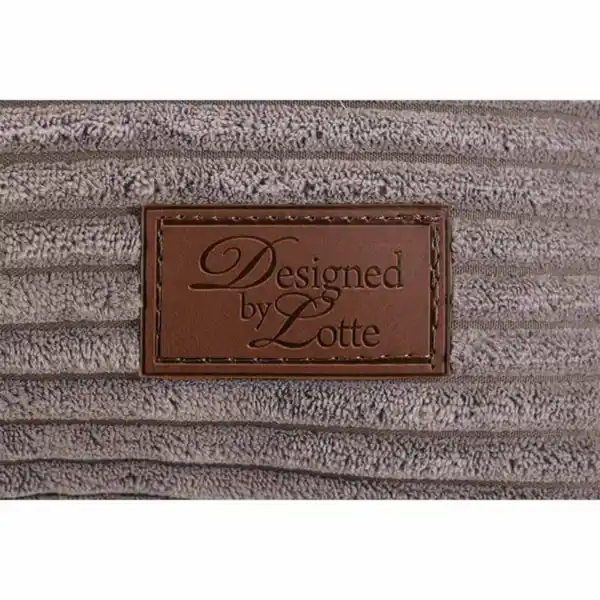 Bild 3 von Designed by Lotte Hundekissen Ribbed Braun 100x70x15cm