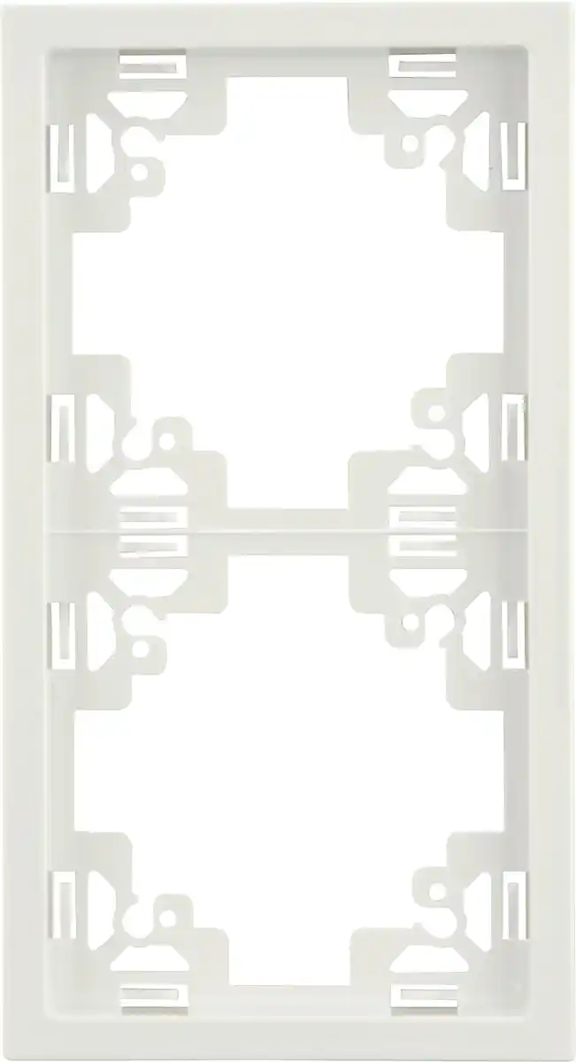 Bild 1 von Unitec Abdeckrahmen 2-fach ultraweiß, Serie Sao Paulo