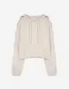 Bild 1 von Damen Hoodie - Kapuze mit Tunnelzug - beige