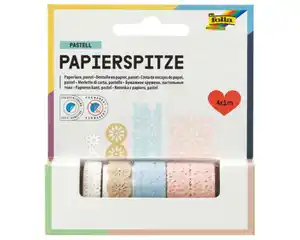 Papierbordüren 4er folia Country