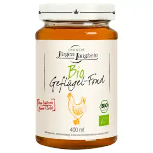 Jürgen Langbein Bio Geflügel-Fond 400ml