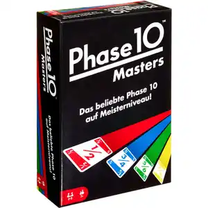 Mattel Kartenspiel Phase 10 Masters Kartenspiel