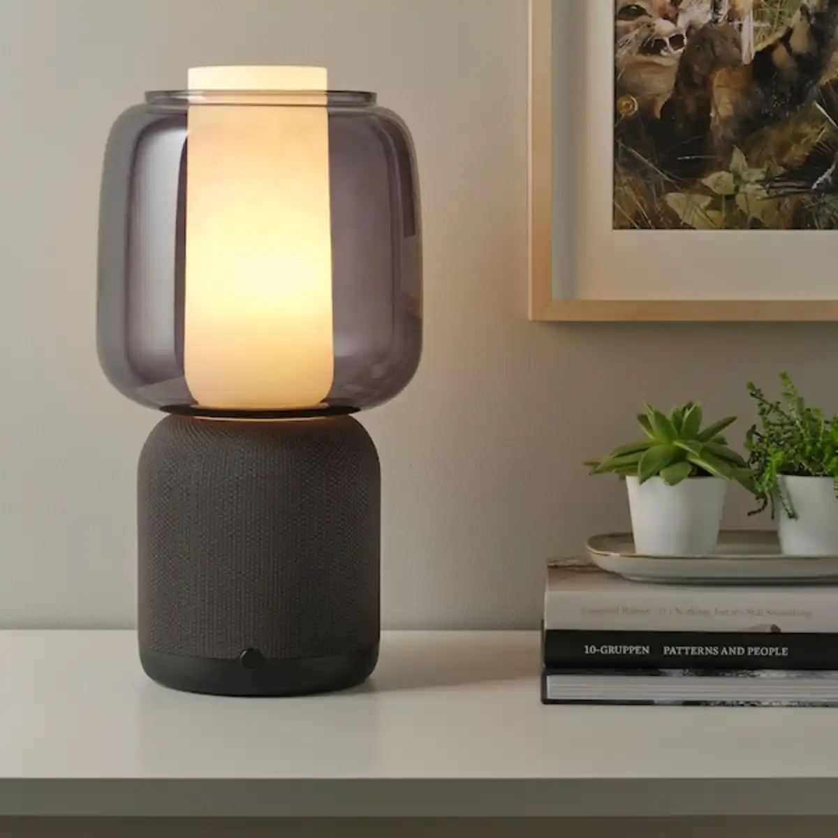Bild 3 von SYMFONISK Tischleuchte WiFi-Speaker, Glschirm
