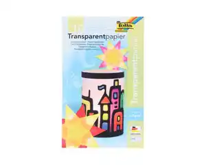 Folia Transparentpapier, 10 Blatt