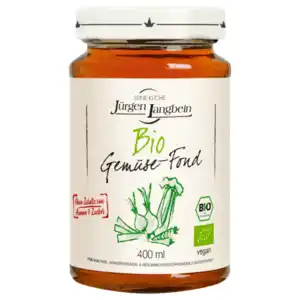 Feine Küche Jürgen Langbein Bio Gemüse-Fond 400ml