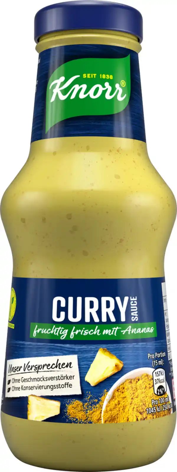 Bild 1 von Knorr Curry Sauce 250ML