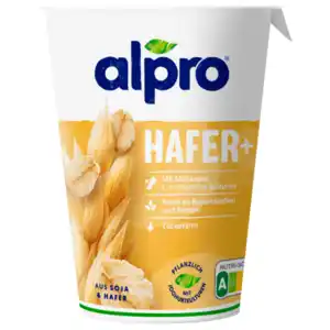 Alpro Joghurtalternative Soja Hafer+ Natur 400g