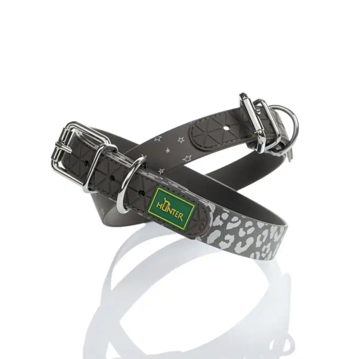 Bild 4 von Hunter Halsband Convenience Reflect grau Sterne L