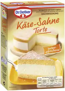 Dr.Oetker Backmischung für Käse-Sahne Torte 385G