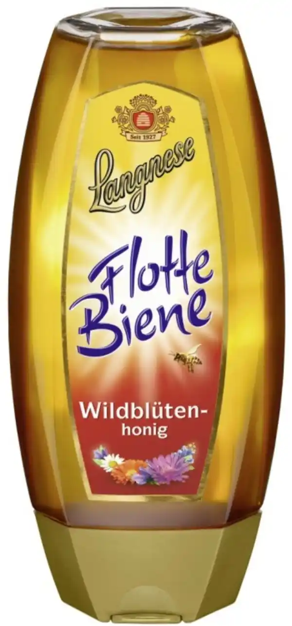 Bild 1 von Langnese Flotte Biene Wildblüten Honig 500G