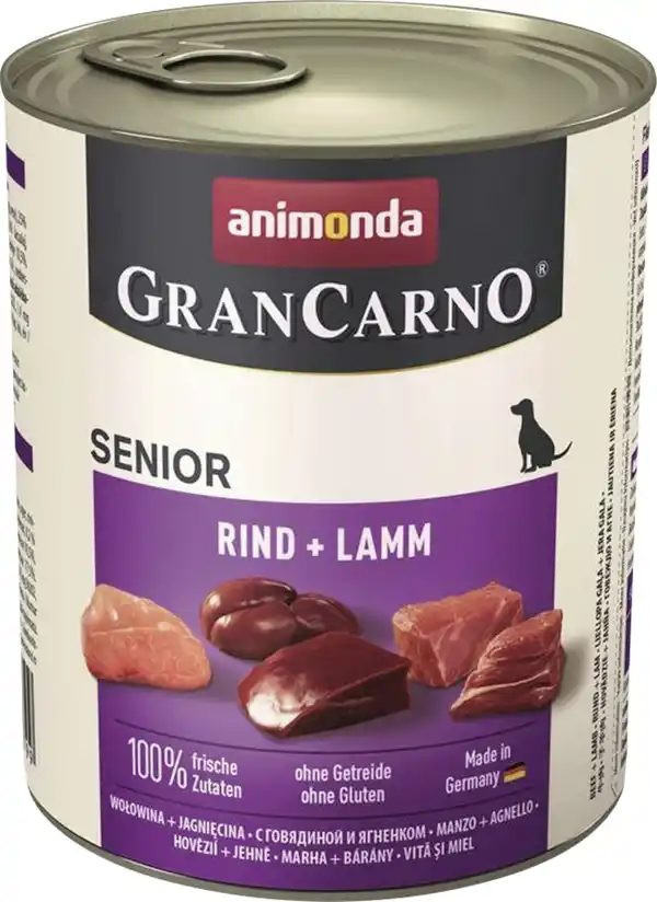 Bild 1 von Animonda GranCarno Senior Rind + Lamm 800 g Senior