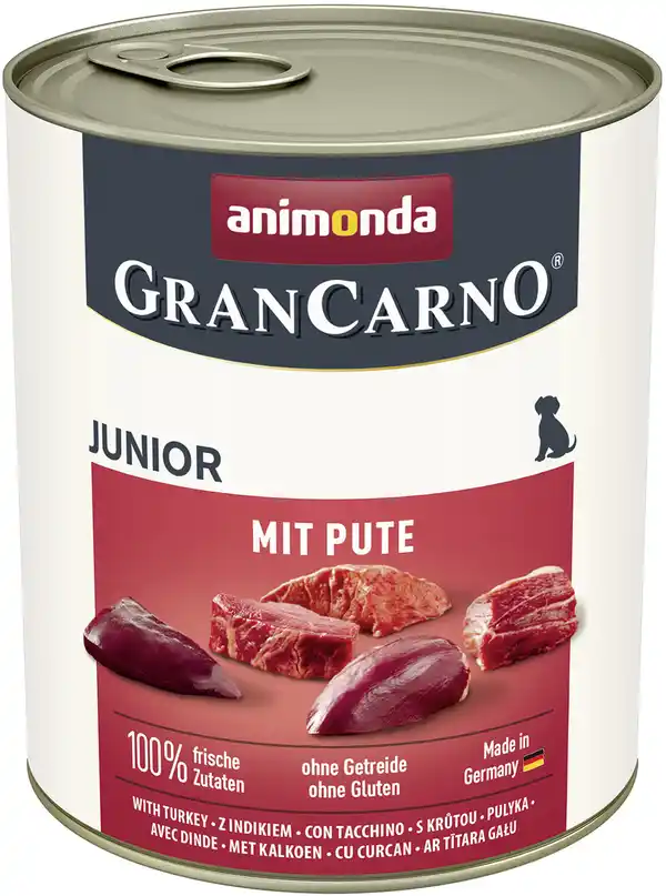 Bild 1 von Animonda GranCarno Hundenassfutter Junior Pute 800 g