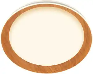 Di-Ka LED Deckenleuchte Frame 24W, 2600lm, 3000K, Holz, weiß