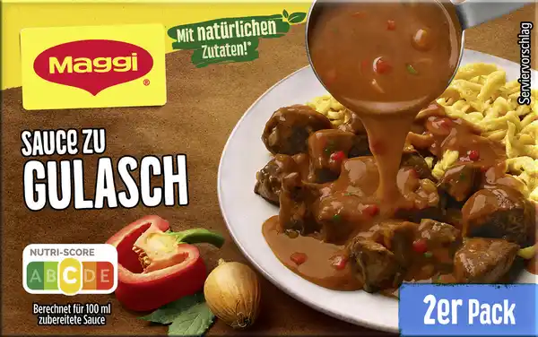 Bild 1 von Maggi Sauce zu Gulasch ergibt 2x 250ML