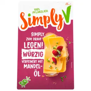 Simply V Scheiben würzig vegan 150g