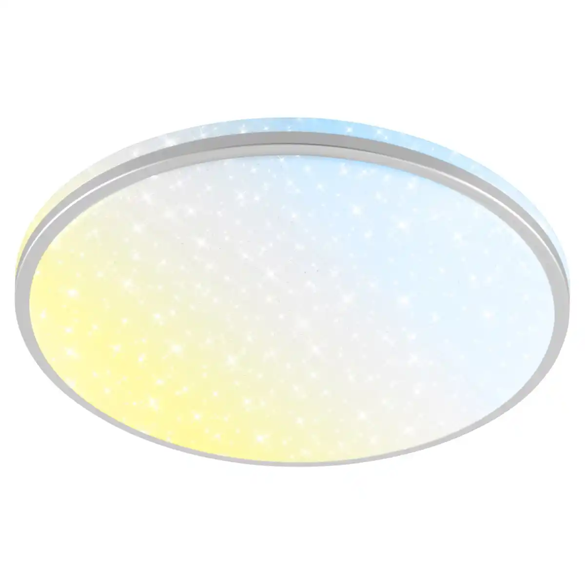 Bild 1 von Brilo LED Deckenleuchte 22 W mit Sternenhimmeleffekt 33 cm Weiß