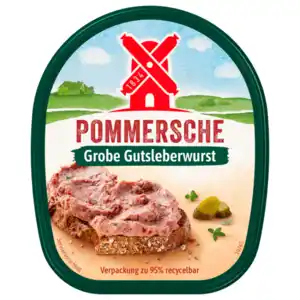 Rügenwalder Mühle Pommersche Gutsleberwurst grob 125g