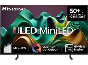 HISENSE 50U6NQ LED TV (Flat, 50 Zoll / 127 cm, UHD 4K, SMART TV), Anthrazit