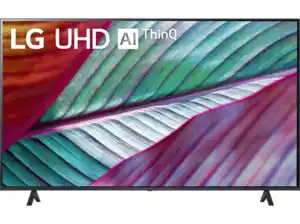 LG 65UR78006LK UHD TV (Flat, 65 Zoll / 165 cm, 4K, SMART TV, webOS 23), Schwarz