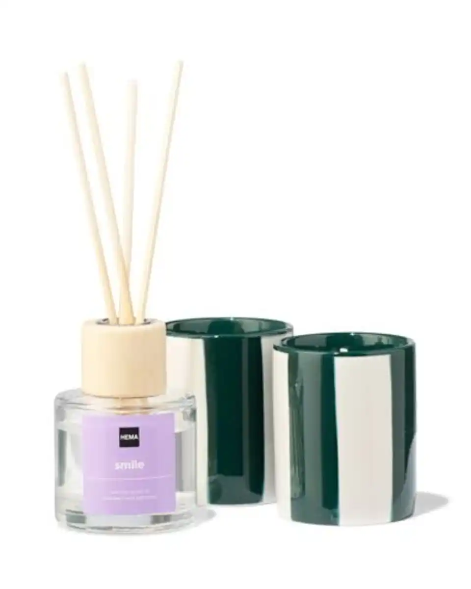 Bild 1 von Geschenkpackung Duftkerze und Duftstäbchen Smile