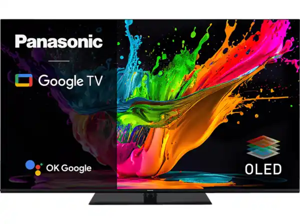 Bild 1 von PANASONIC TX-65MZ800E OLED TV (Flat, 65 Zoll / 165 cm, 4K, SMART TV, Google TV), Schwarz