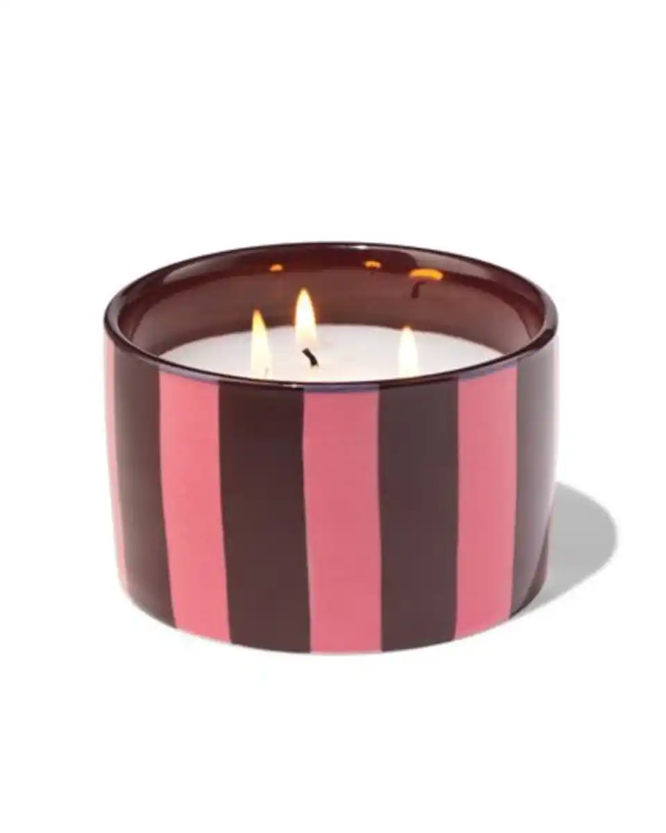 Bild 3 von Duftkerze, Keramik, Dunkelrot