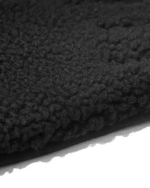 Bild 2 von Herrenhandschuhe mit Touchscreen Teddystoff schwarz