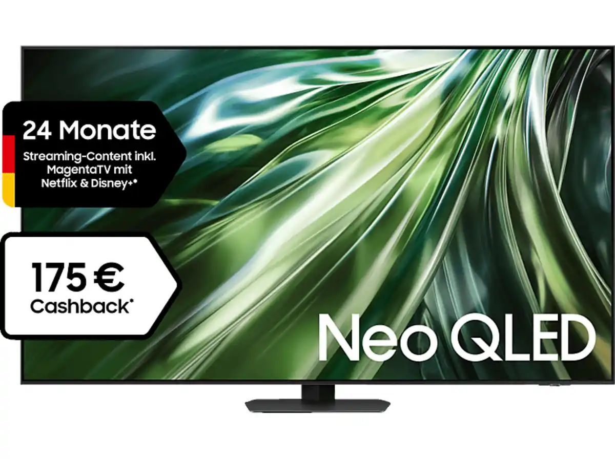 Bild 1 von SAMSUNG GQ55QN90D NEO QLED TV (Flat, 55 Zoll / 138 cm, UHD 4K, SMART TV, Tizen), Titanschwarz