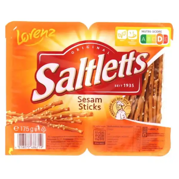 Bild 1 von Saltletts 2 x Sesam Sticks