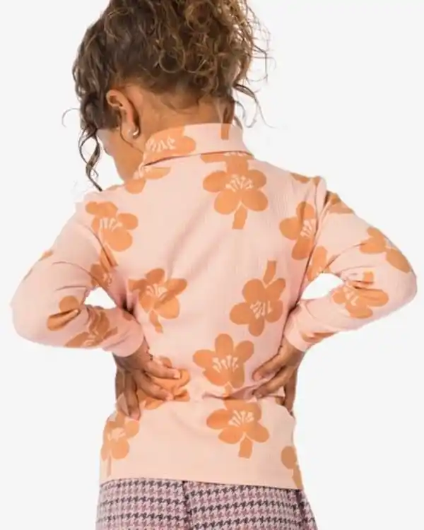 Bild 4 von Kindershirt mit Rollkragen, Ripp eierschalenfarben