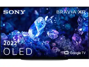 SONY BRAVIA XR-42A90K OLED TV (Flat, 42 Zoll / 106 cm, 4K, SMART TV, Google TV), Titanschwarz