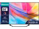 Bild 1 von HISENSE 55A7KQ QLED TV (Flat, 55 Zoll / 139 cm, UHD 4K, SMART TV, VIDAA), Kohlengrau