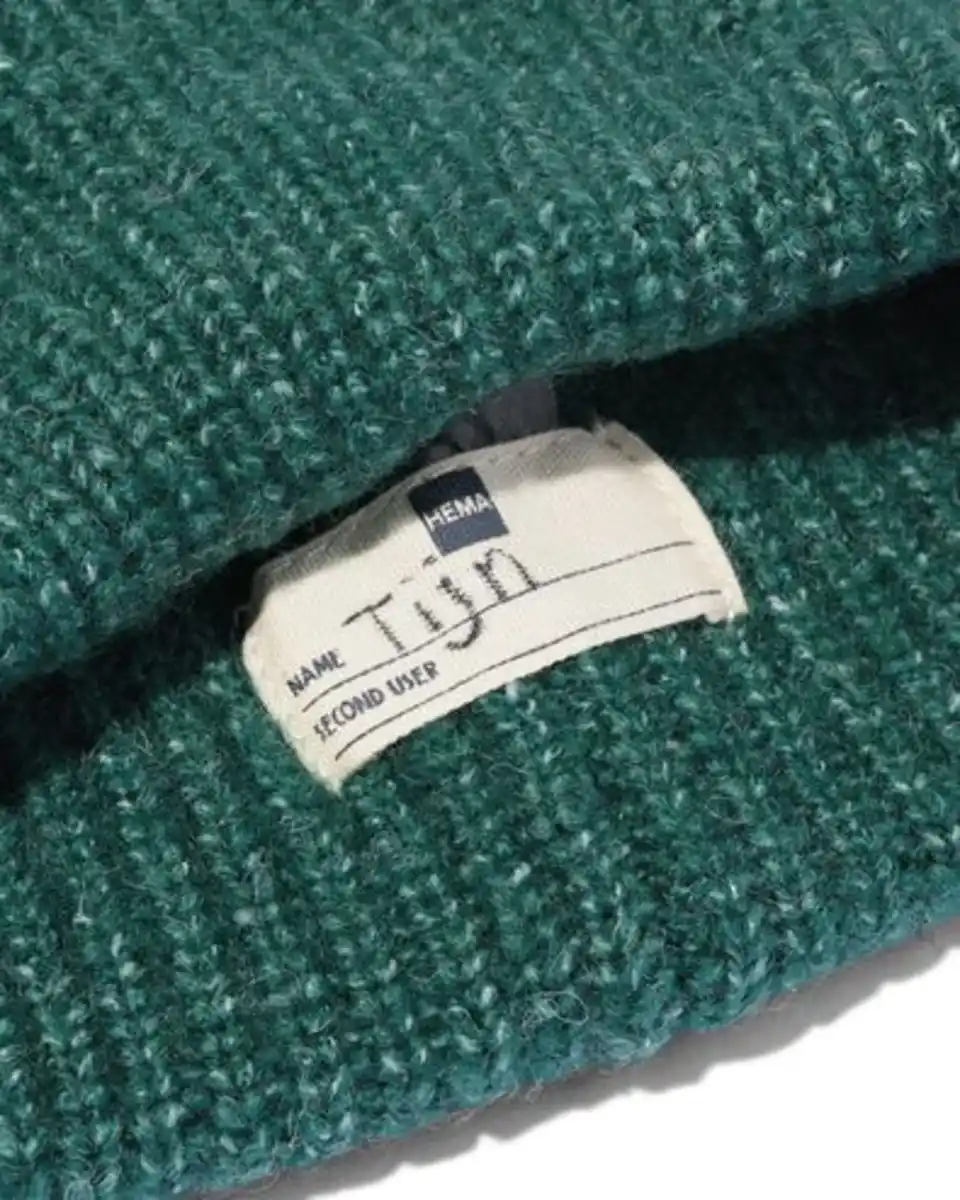 Bild 2 von Kindermütze Beanie grün