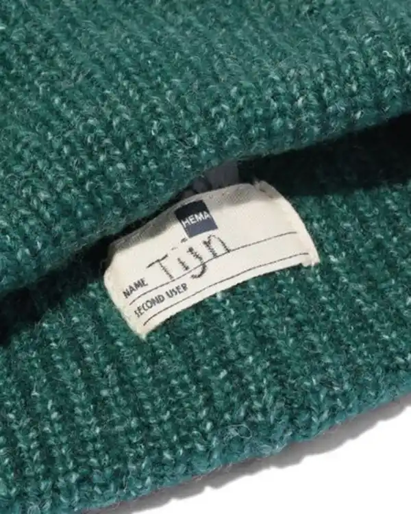 Bild 2 von Kindermütze Beanie grün